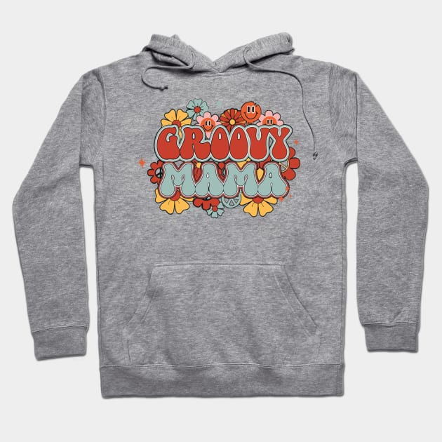 Groovy Mama Hoodie by LEMOUS TEES